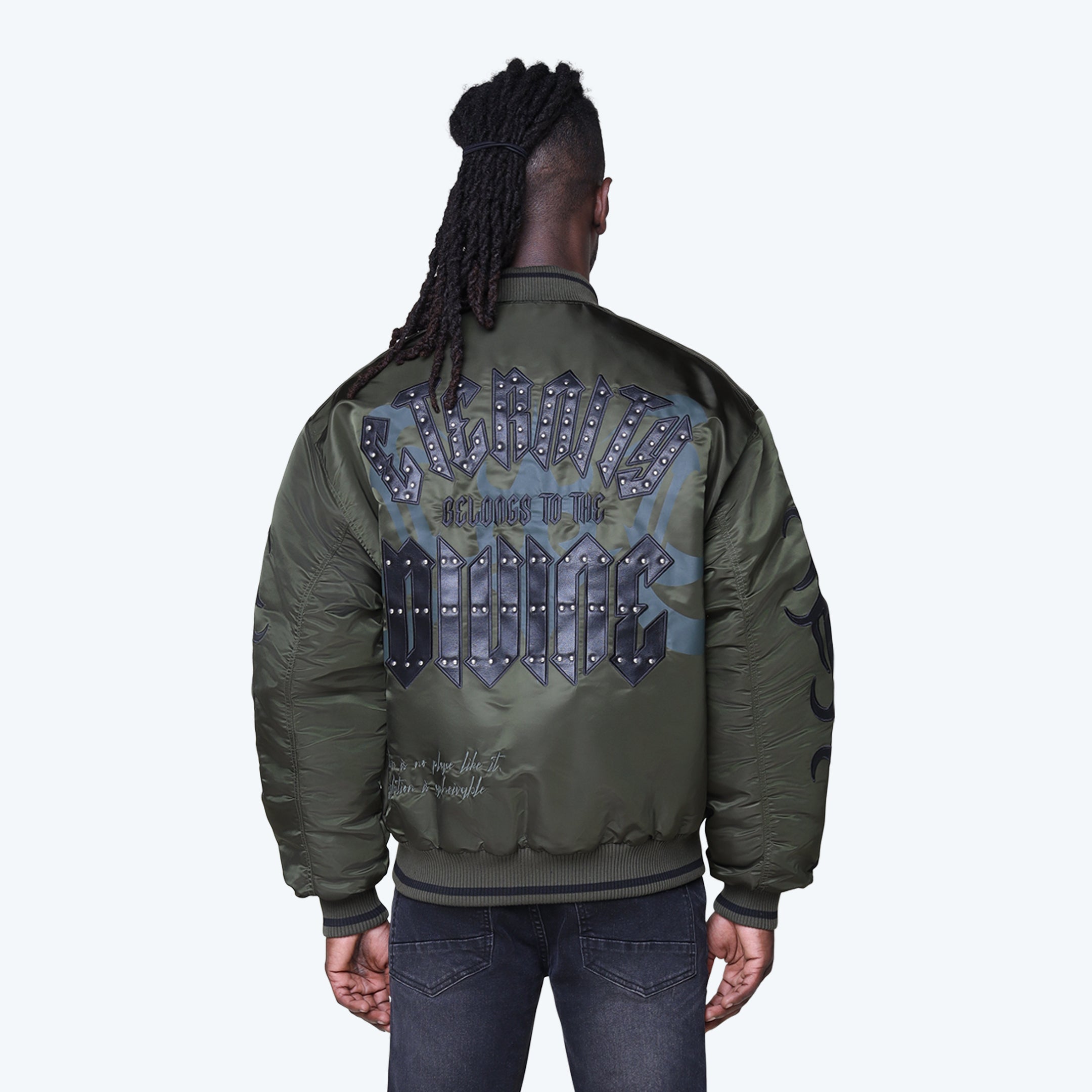Eternity MA-1 Jacket - Army Green – Smoke Rise NY
