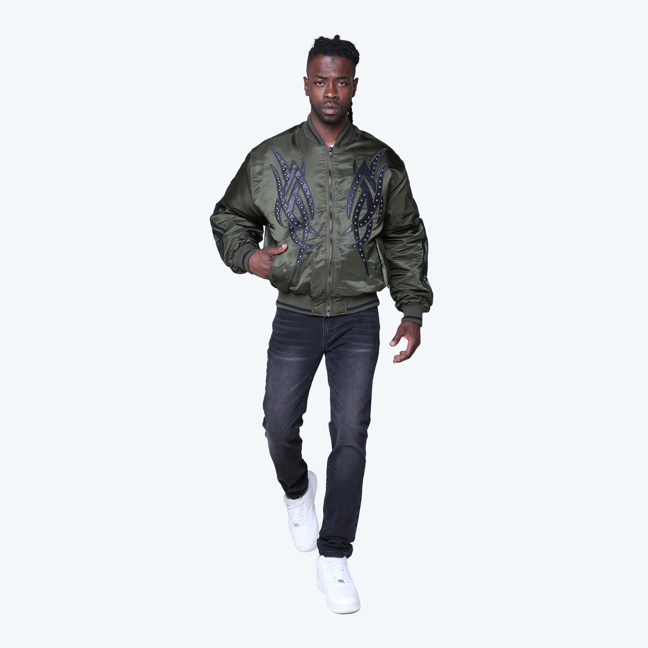 Eternity MA-1 Jacket - Army Green