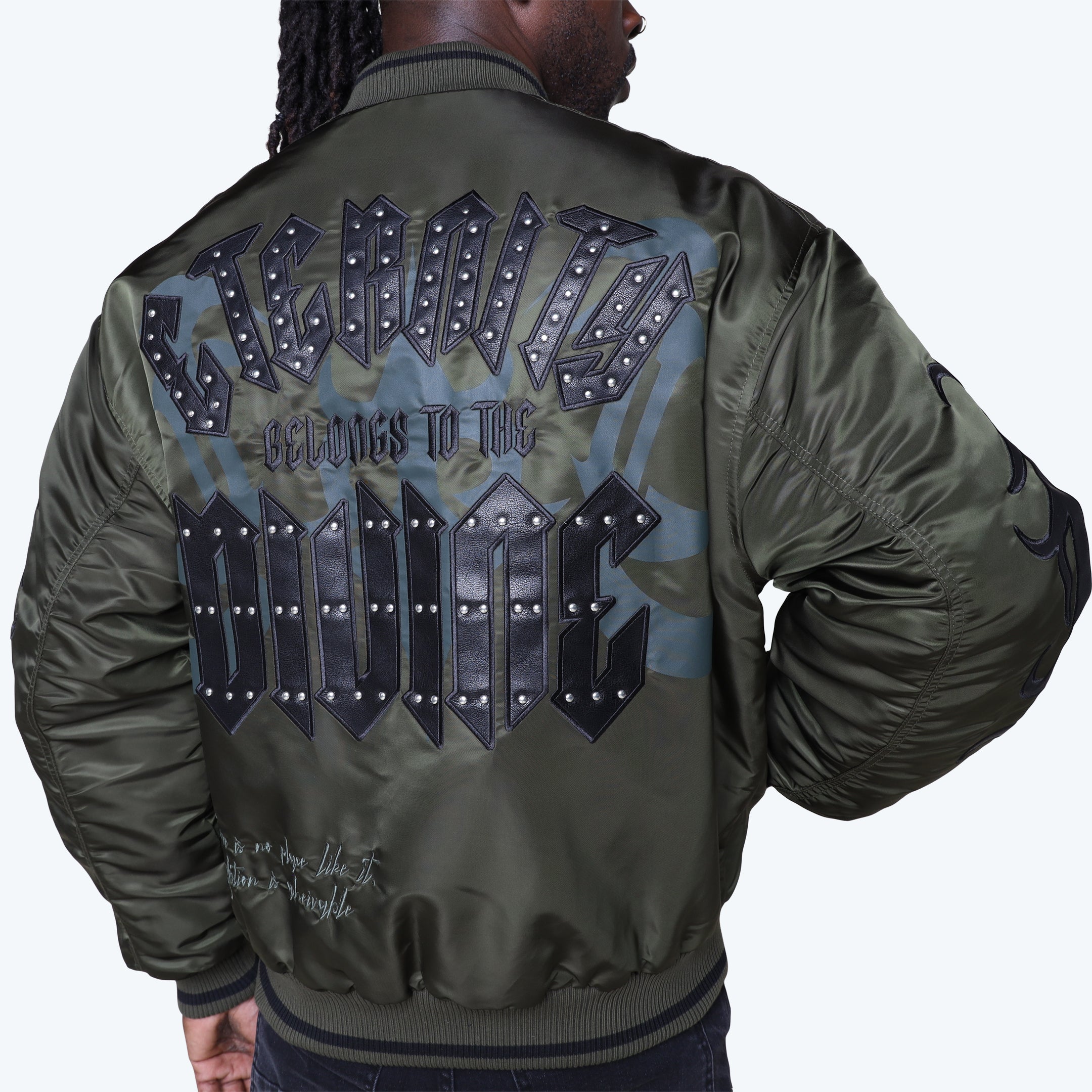 Eternity MA-1 Jacket - Army Green – Smoke Rise NY