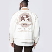 Smoke Rise Big and Tall Big and Tall - Colorblock Windbreaker Jacket - Dune