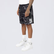 Lounge Dystopia Printed Mesh Shorts