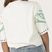 Boxy French Terry T-Shirt - Turtledove