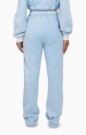 Sparkly Fleece Pants - Blue Bell