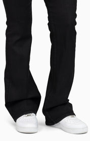 Low Rise Bootcut Denim Pants - Glow Black