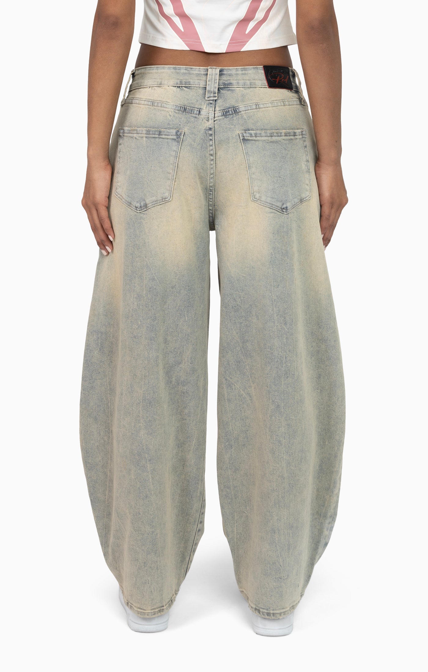 Rip&Repair Barrel Fit Denim Pant - Eden Blue