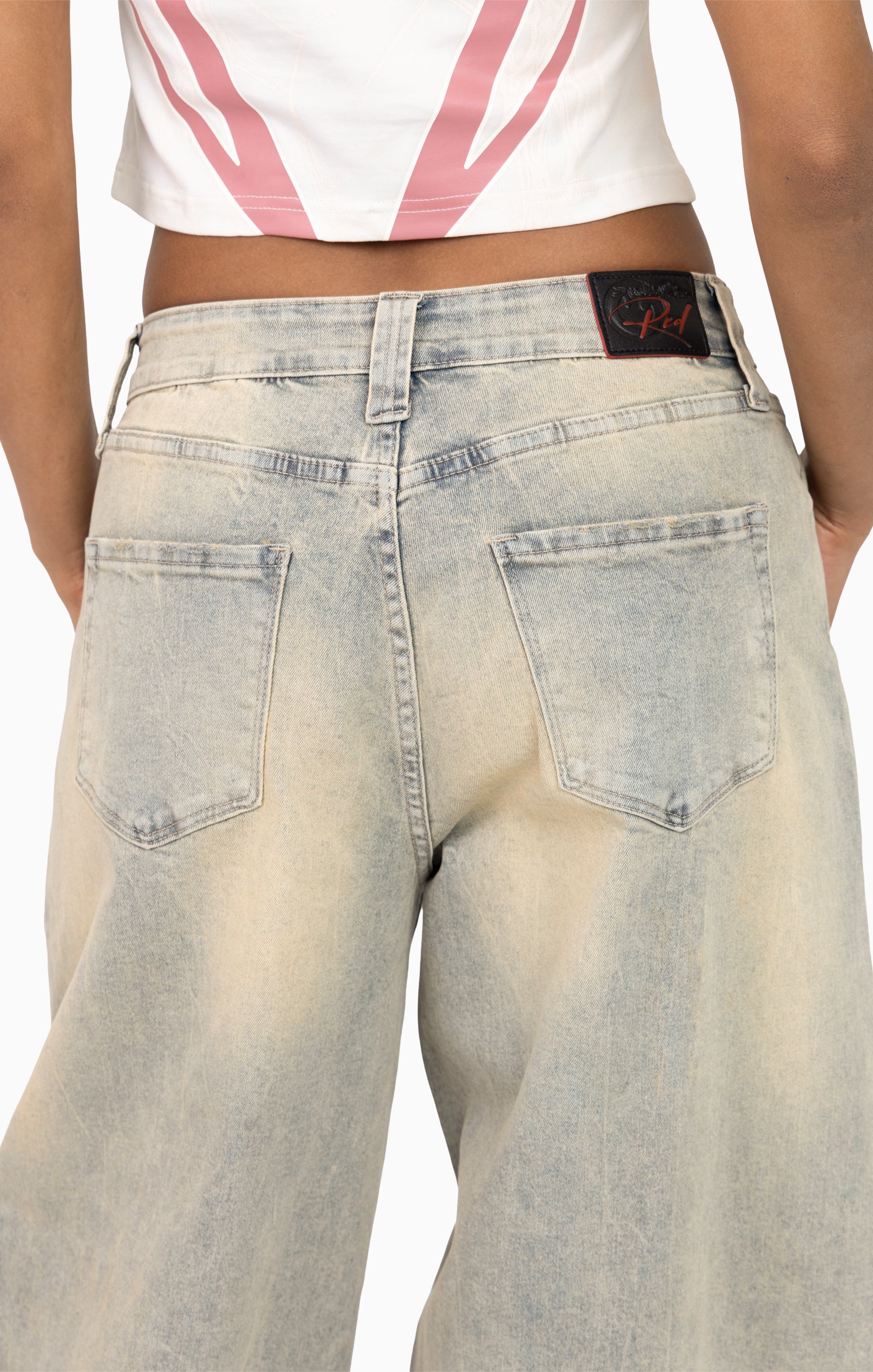 Rip&Repair Barrel Fit Denim Pant - Eden Blue
