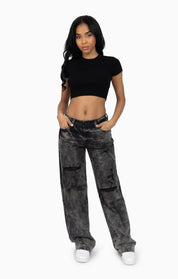 Rip&Repair Relaxed Straight - Harbor Black