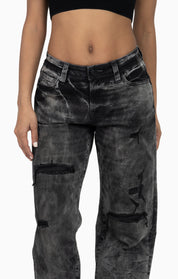 Rip&Repair Relaxed Straight - Harbor Black