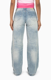 Rip&Repair Relaxed Straight - Harbor Blue