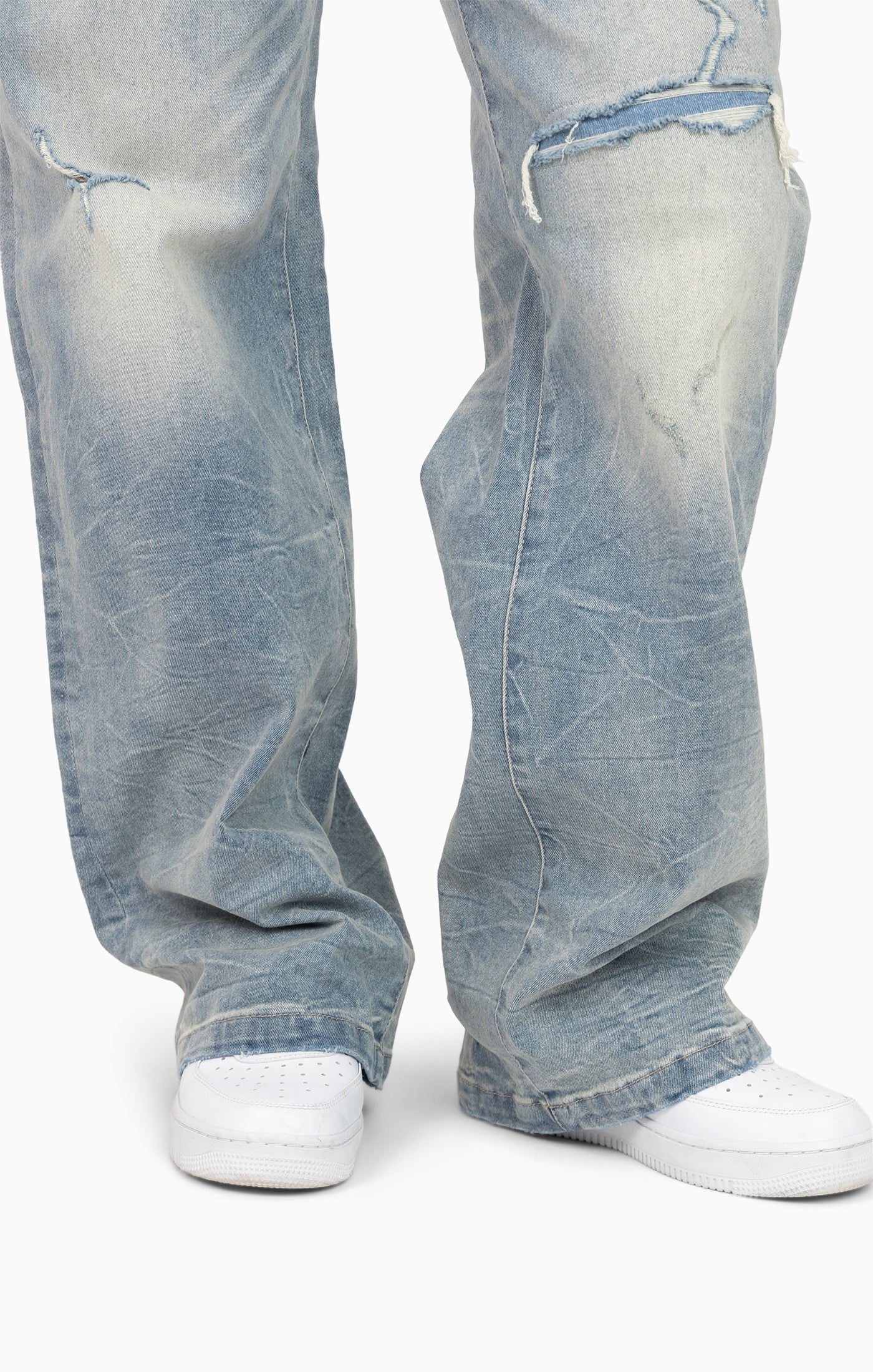 Rip&Repair Relaxed Straight - Harbor Blue