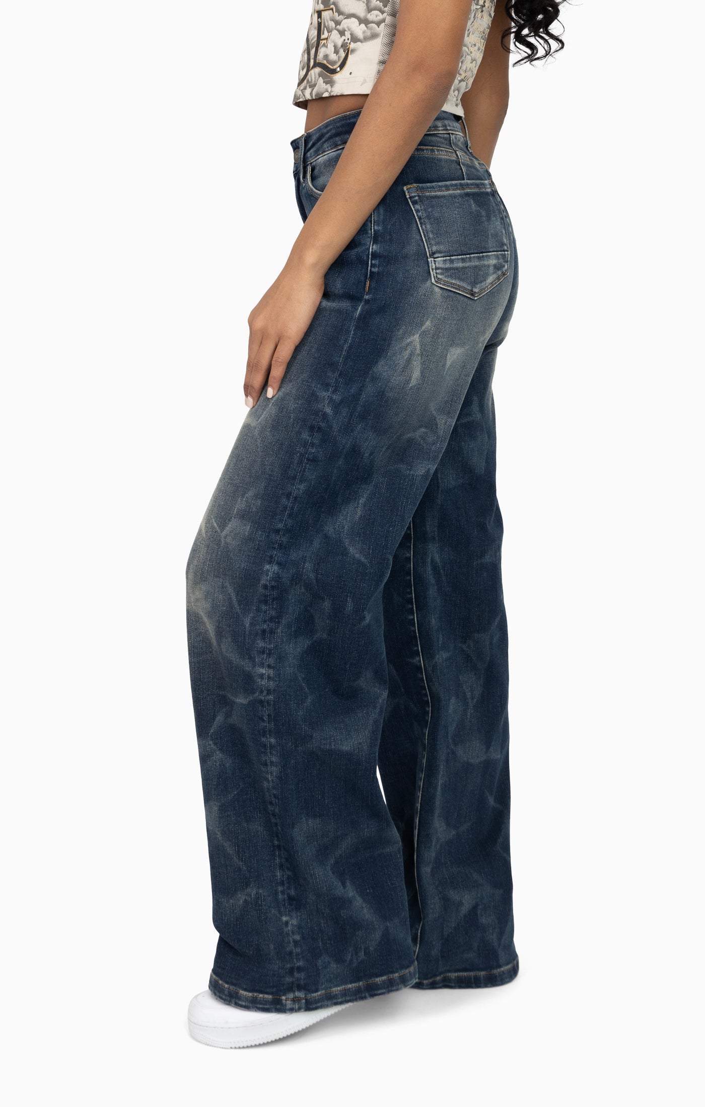 Fashion Wash Denim Pant - Tidal Blue