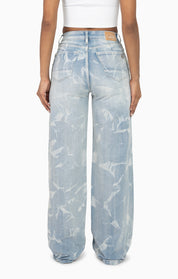 Fashion Wash Denim Pant - Wave Blue