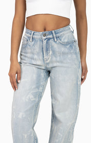 Fashion Wash Denim Pant - Wave Blue