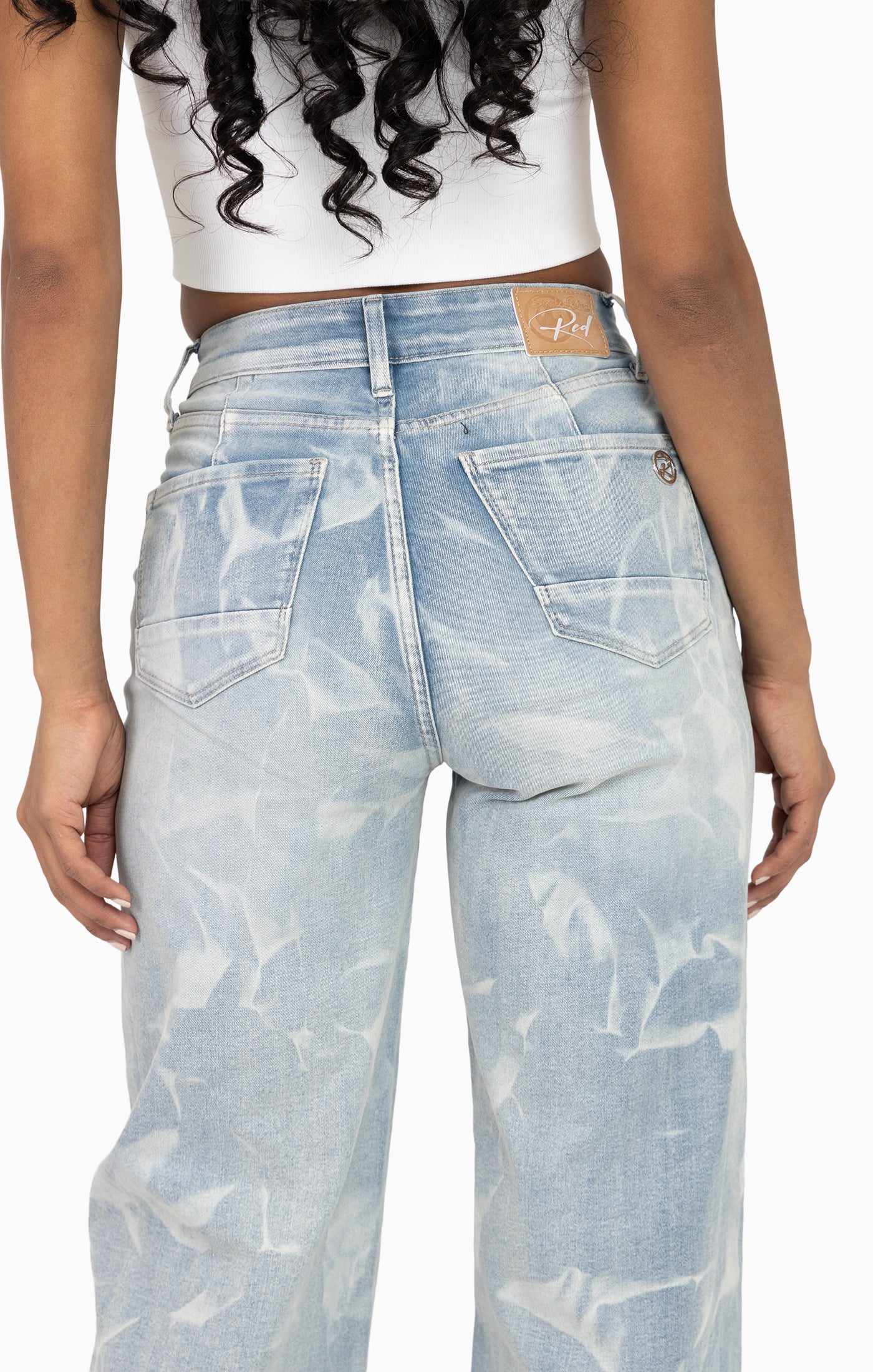 Fashion Wash Denim Pant - Wave Blue