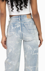 Fashion Wash Denim Pant - Wave Blue