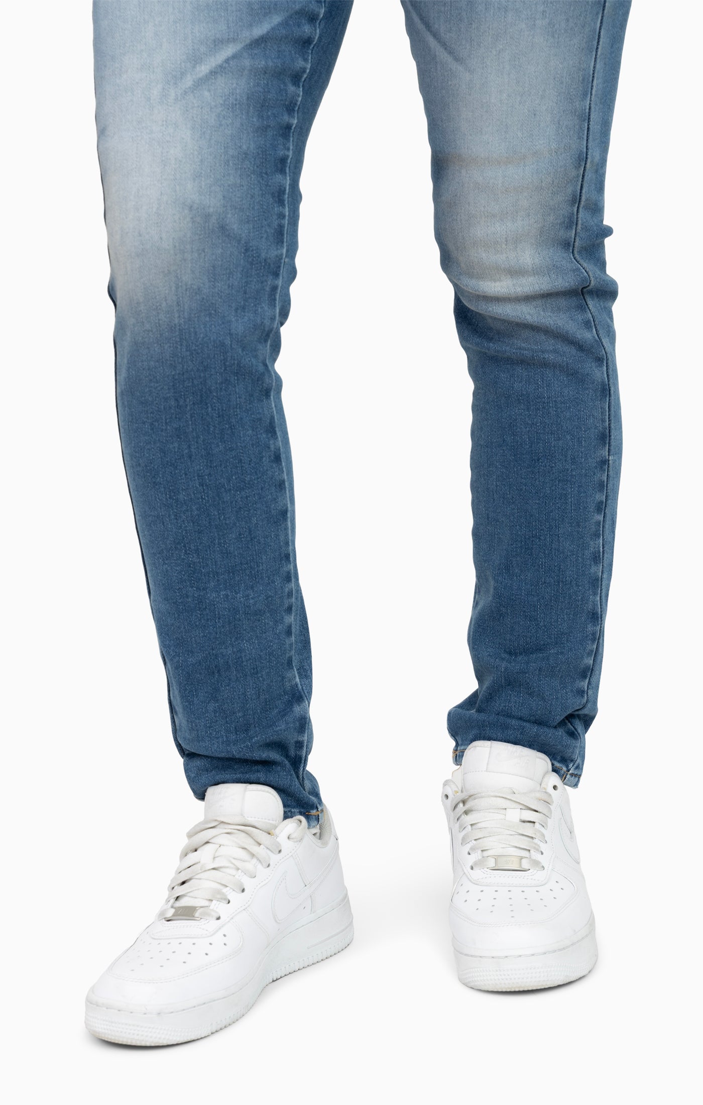 High Rise Slim Skinny - Carly Blue