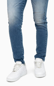 High Rise Slim Skinny - Carly Blue