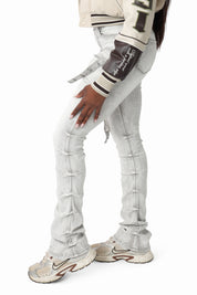 Double Belt Loop Utility Pants - Bullet Grey