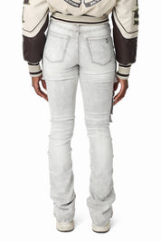 Double Belt Loop Utility Pants - Bullet Grey