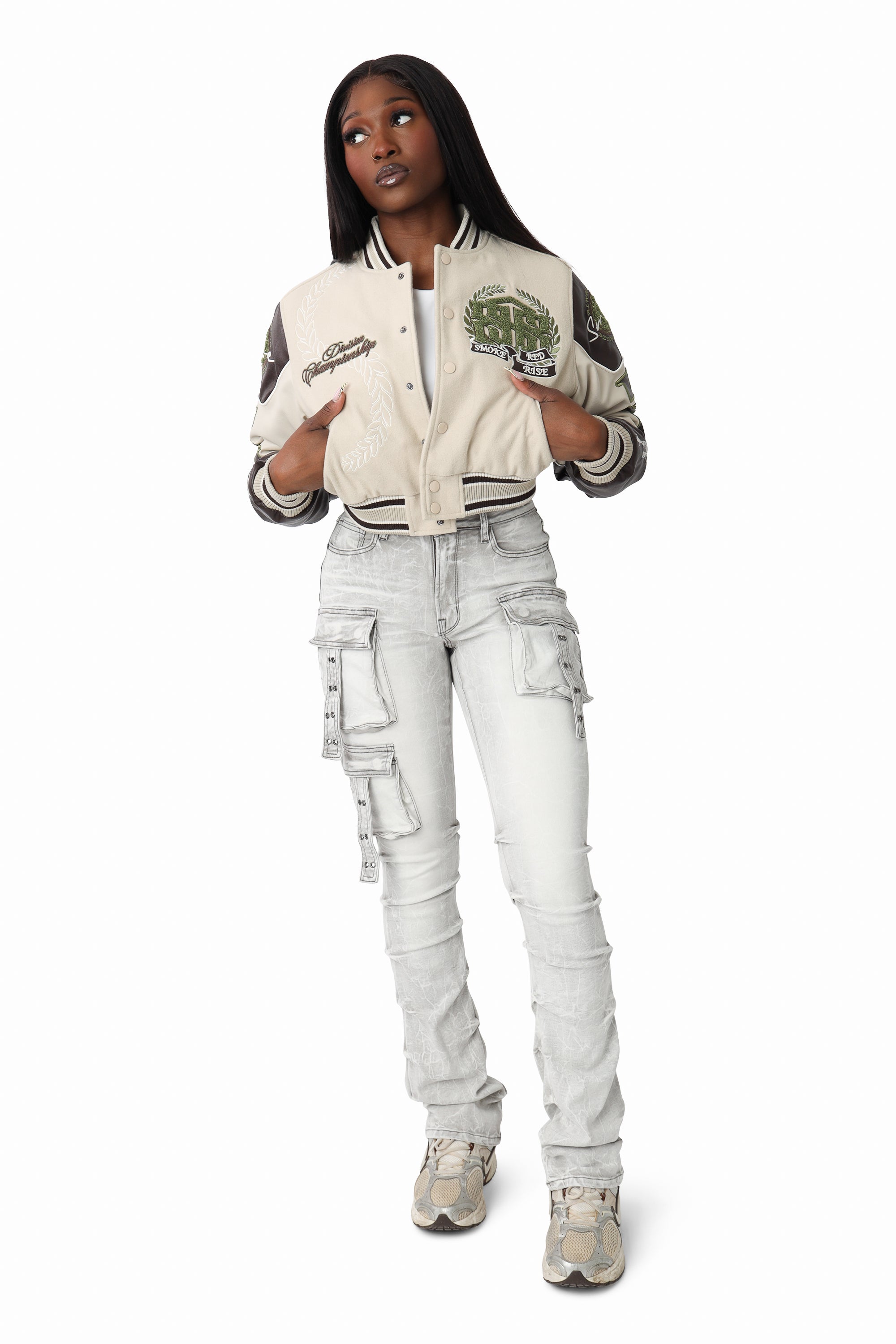 Double Belt Loop Utility Pants - Bullet Grey