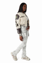 Double Belt Loop Utility Pants - Bullet Grey