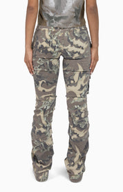 Double Belt Loop Utility Pants - Inferno Camo