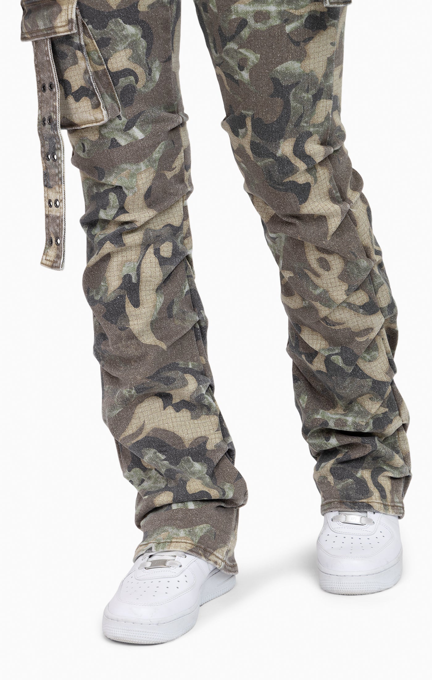 Double Belt Loop Utility Pants - Inferno Camo