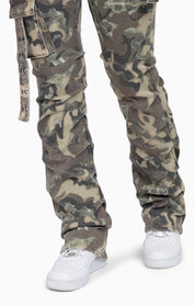 Double Belt Loop Utility Pants - Inferno Camo