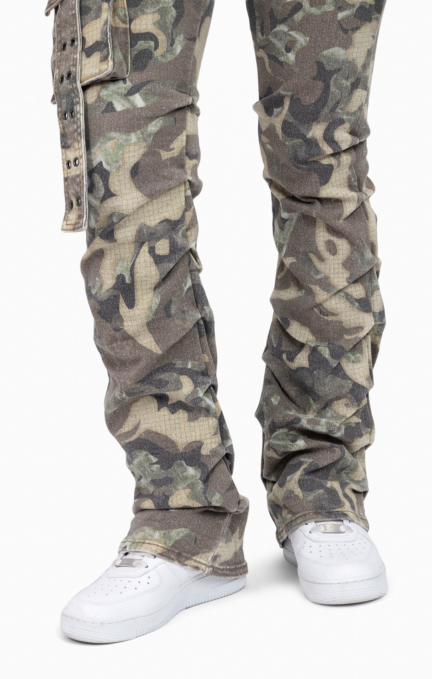 Double Belt Loop Utility Pants - Inferno Camo