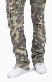 Double Belt Loop Utility Pants - Inferno Camo