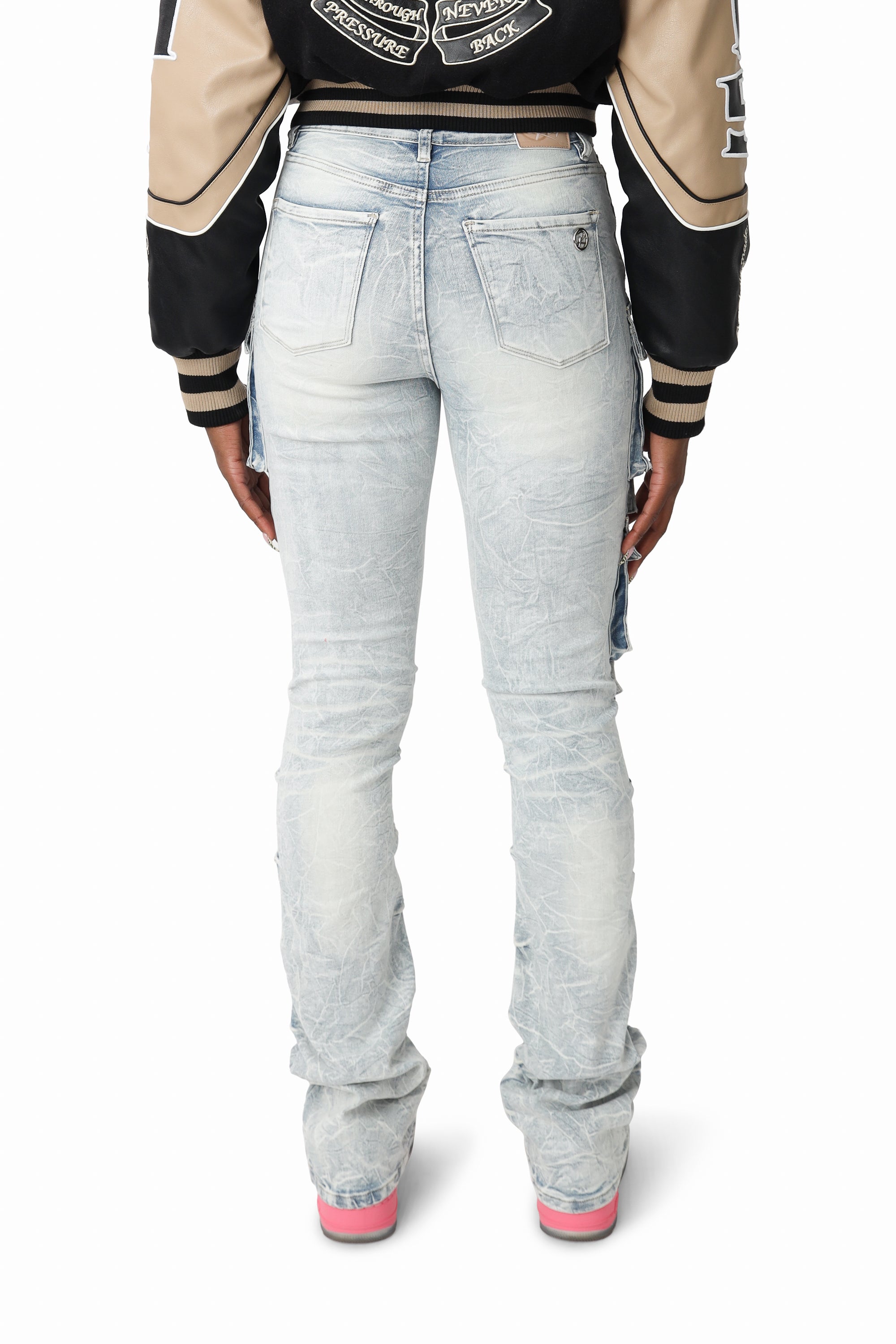 Double Belt Loop Utility Pants - Tiller Blue
