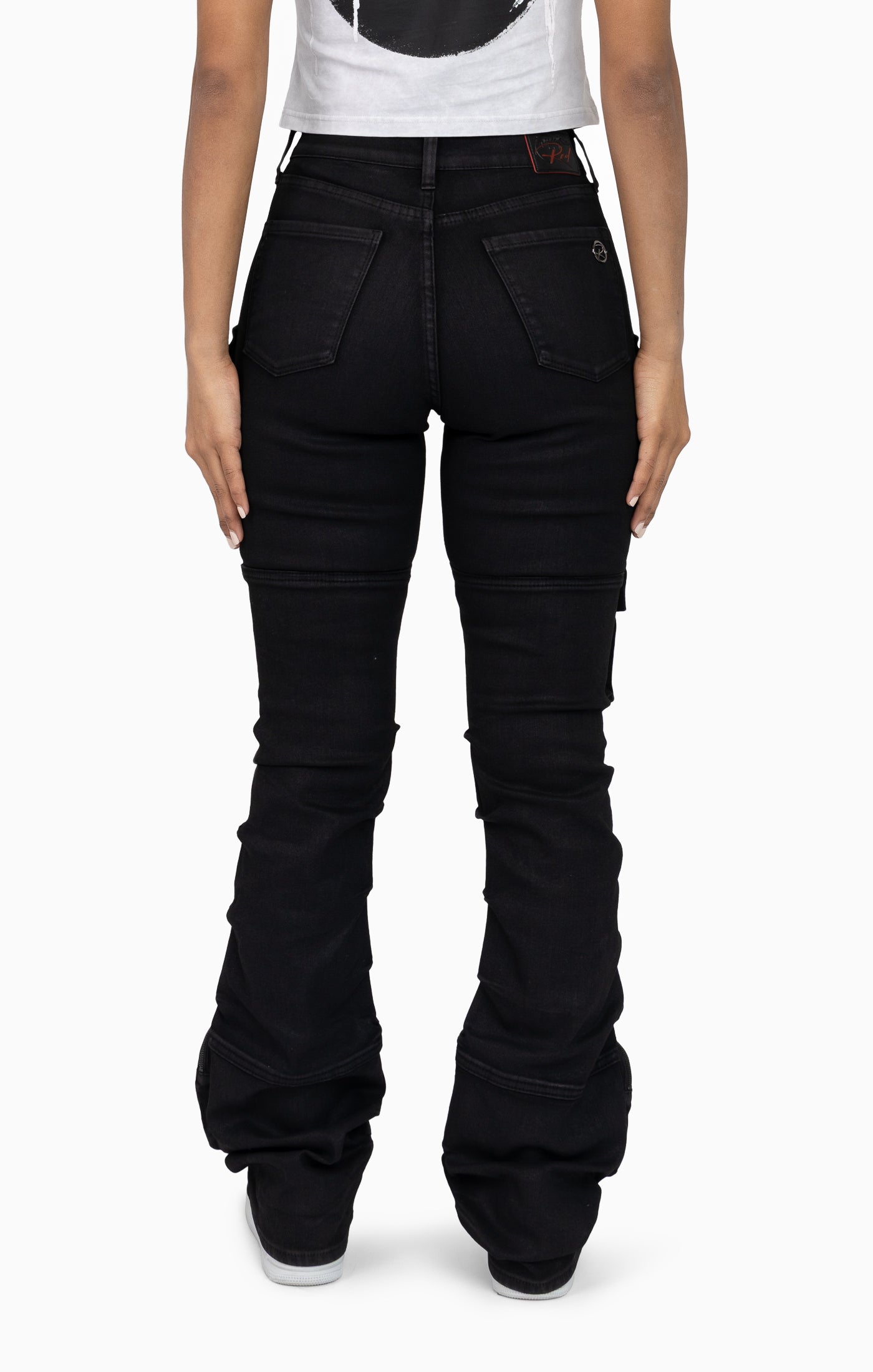 Cut-Line Utility Pants - Glow Black