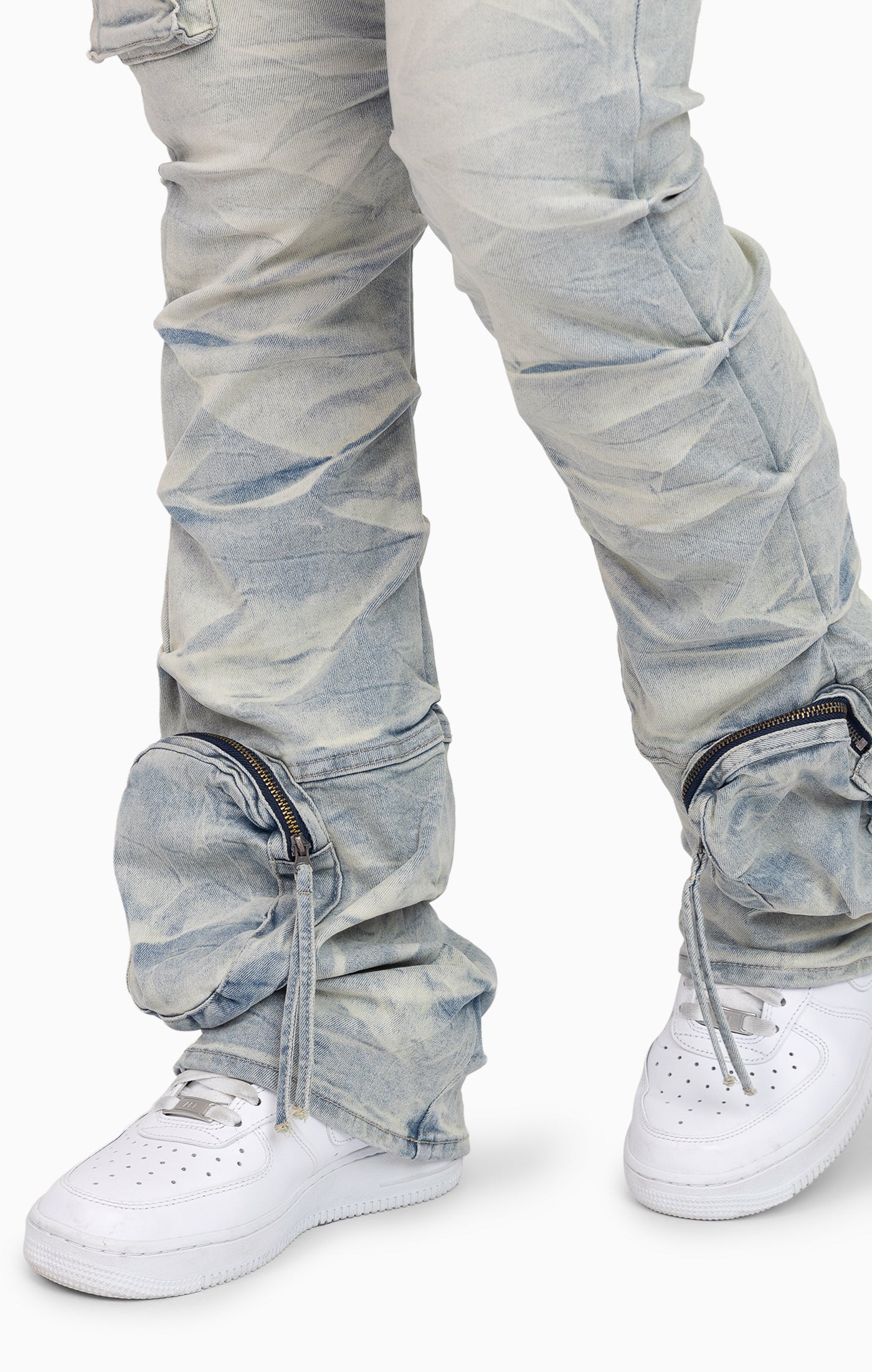 Cut-Line Utility Pants - Rad Blue