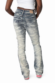 Wax Finish Utility Pants - Wayne Blue