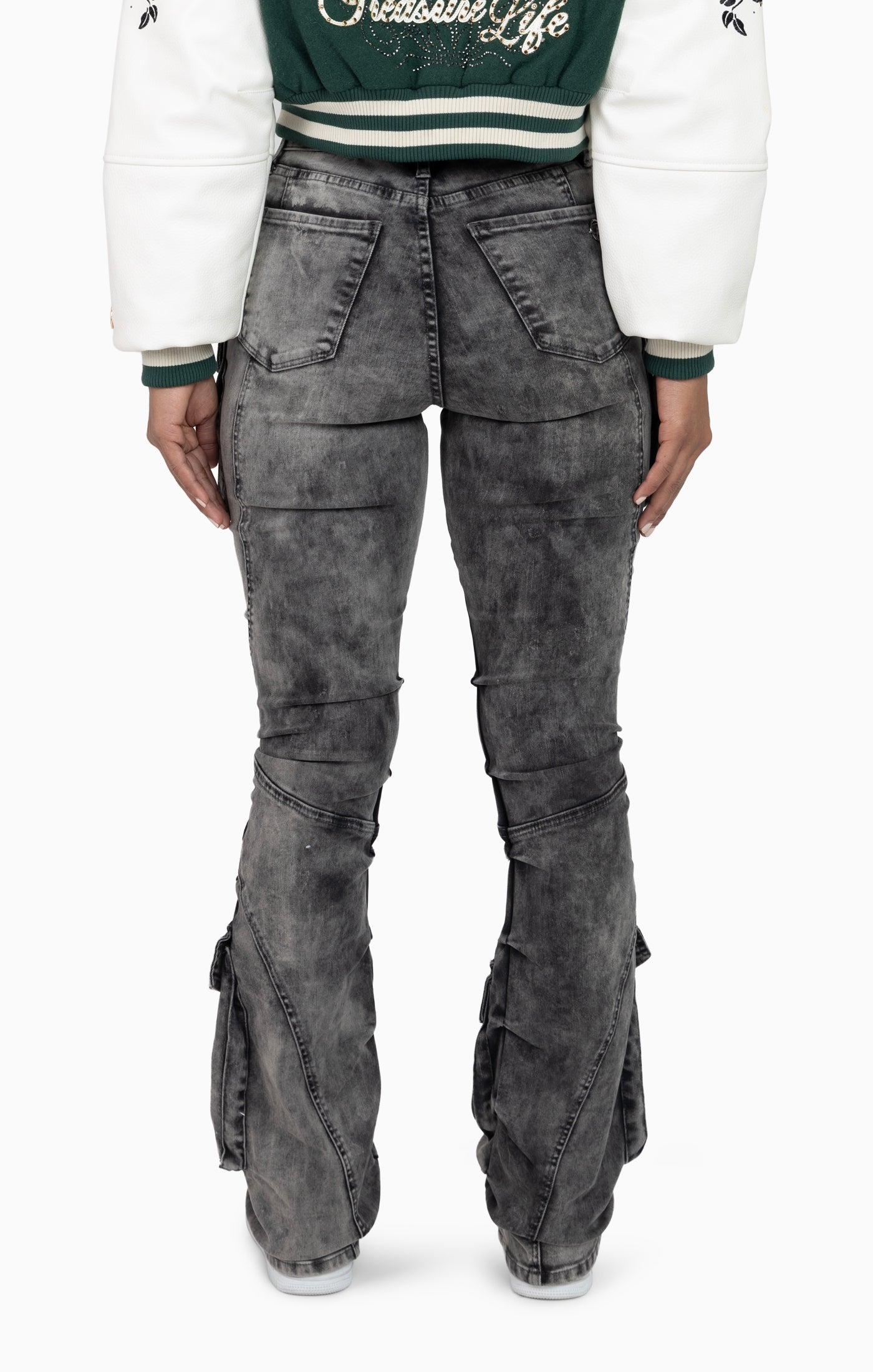 Double Flap Utility Pants - Ashfall Black