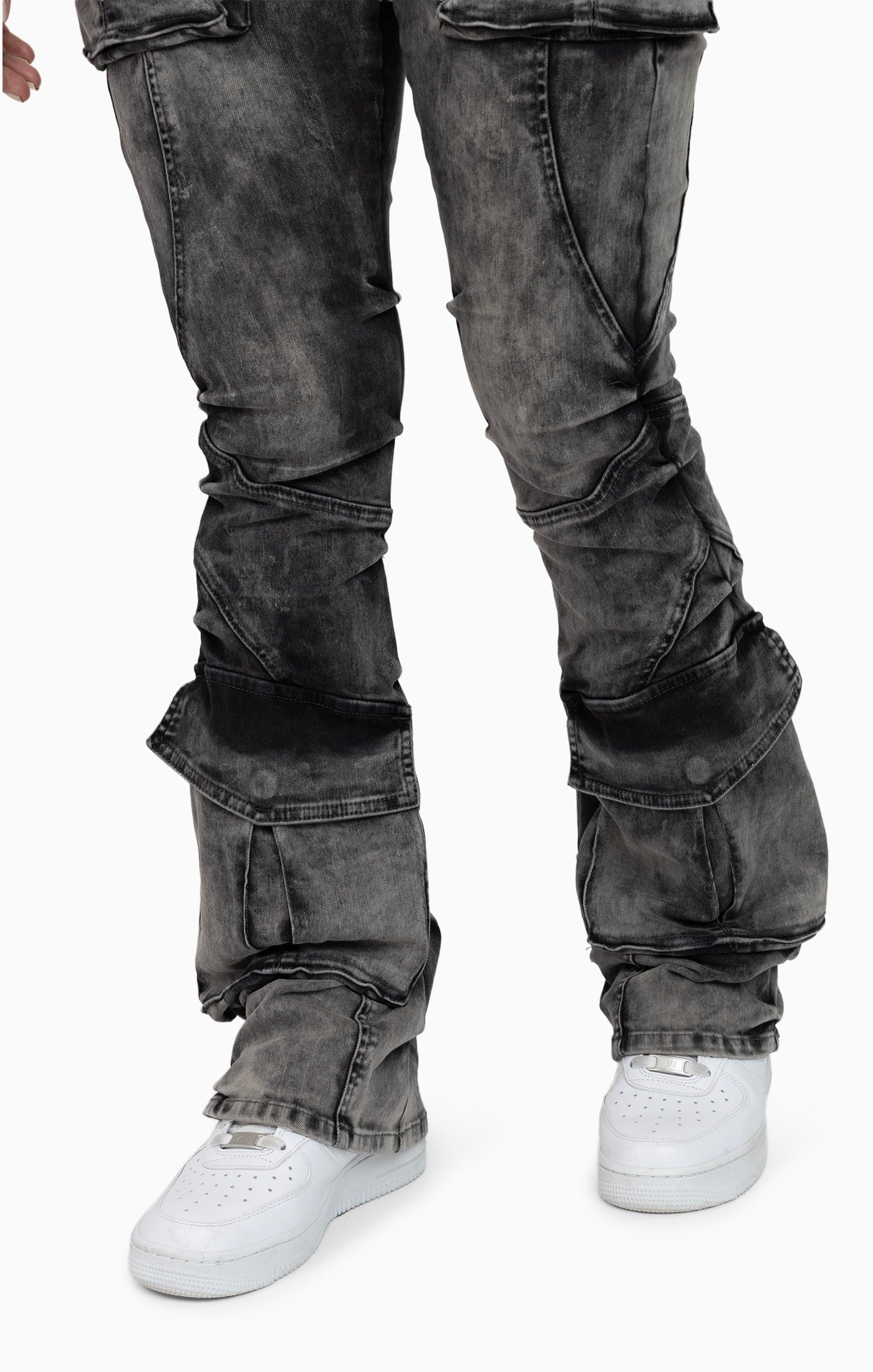Double Flap Utility Pants - Ashfall Black