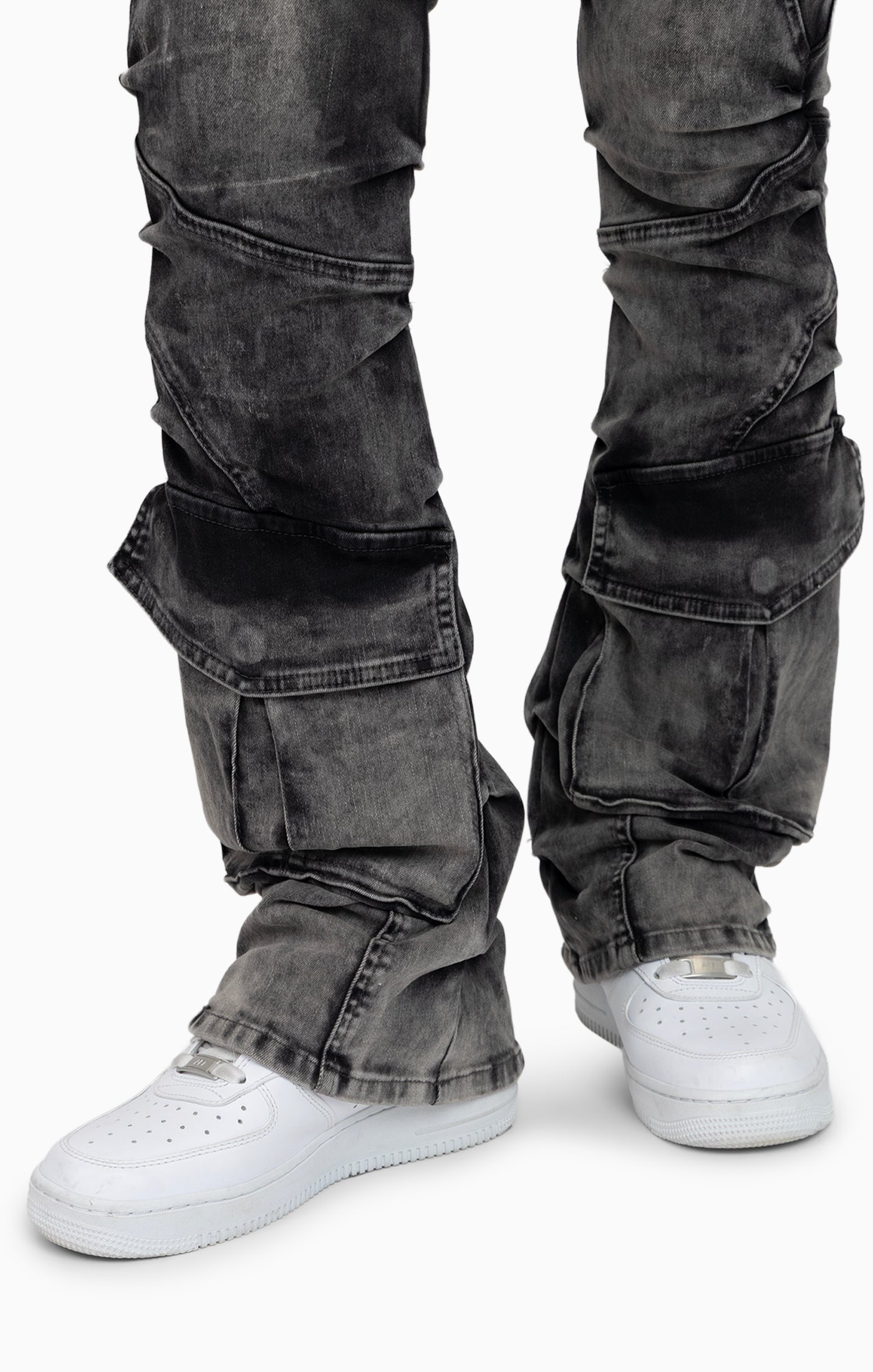 Double Flap Utility Pants - Ashfall Black