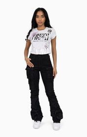 Faux Double Layered Tee - Microchip