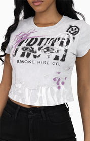 Faux Double Layered Tee - Microchip