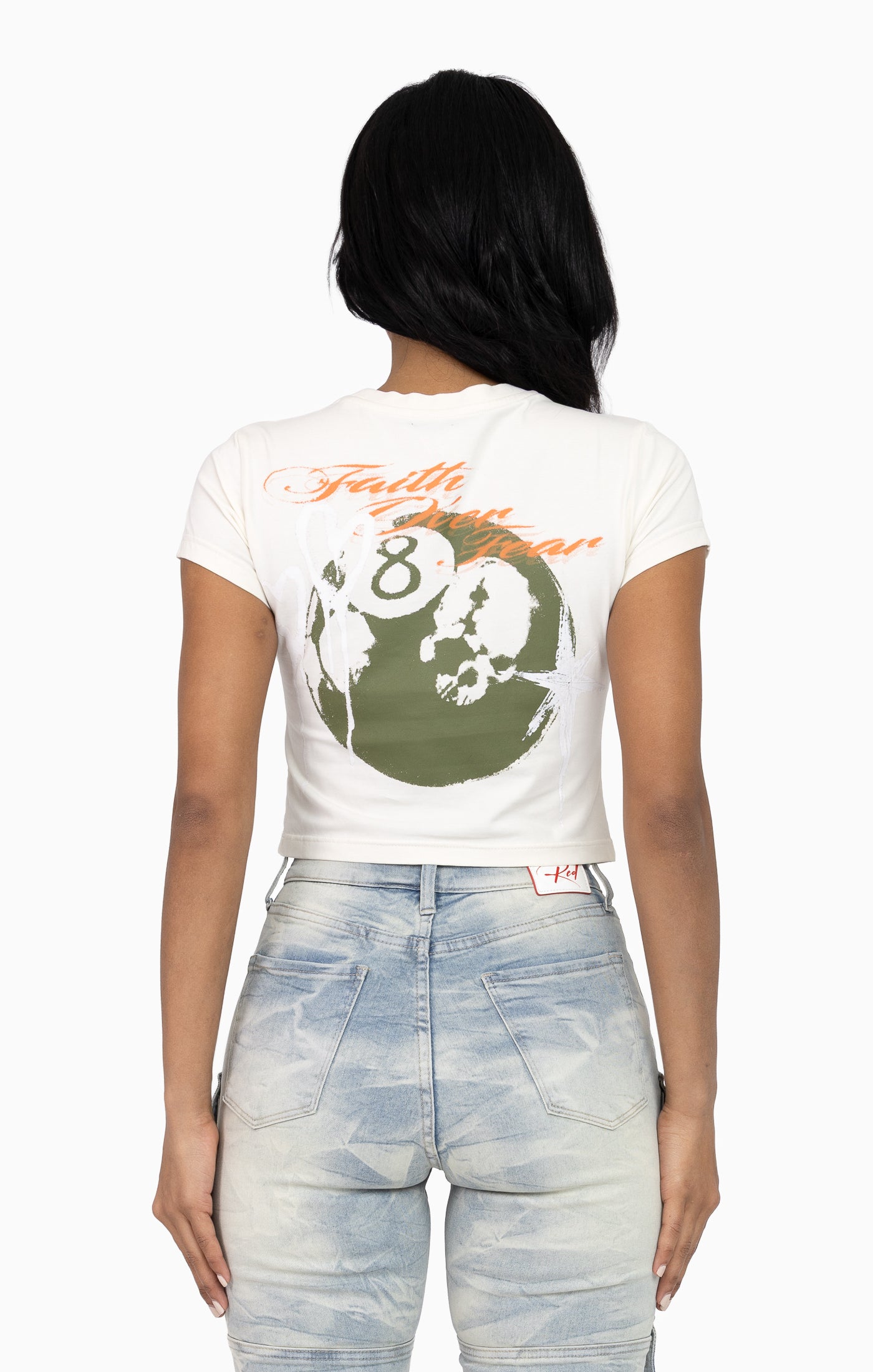 Faux Double Layered Tee - Turtle Dove
