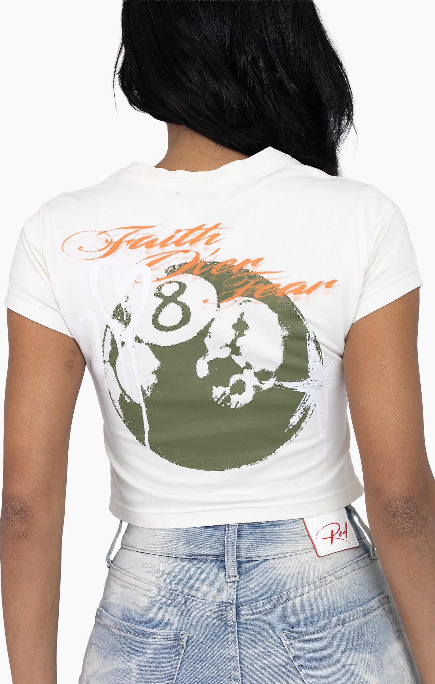 Faux Double Layered Tee - Turtle Dove