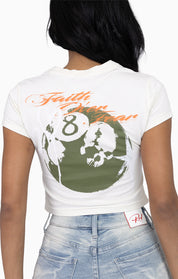 Faux Double Layered Tee - Turtle Dove
