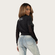 Slim Twofer Graphic T-Shirt - Hematite