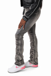 Embellished Twill Pants - Eiffel Tower