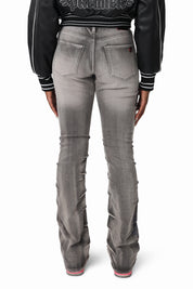 Embellished Twill Pants - Eiffel Tower