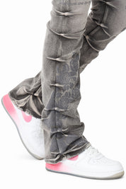Embellished Twill Pants - Eiffel Tower