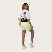Slouched Windbreaker Cargo Shorts - Cool Matcha