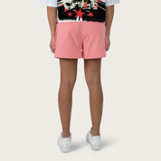 Slouched Windbreaker Cargo Shorts - Strawberry Pink