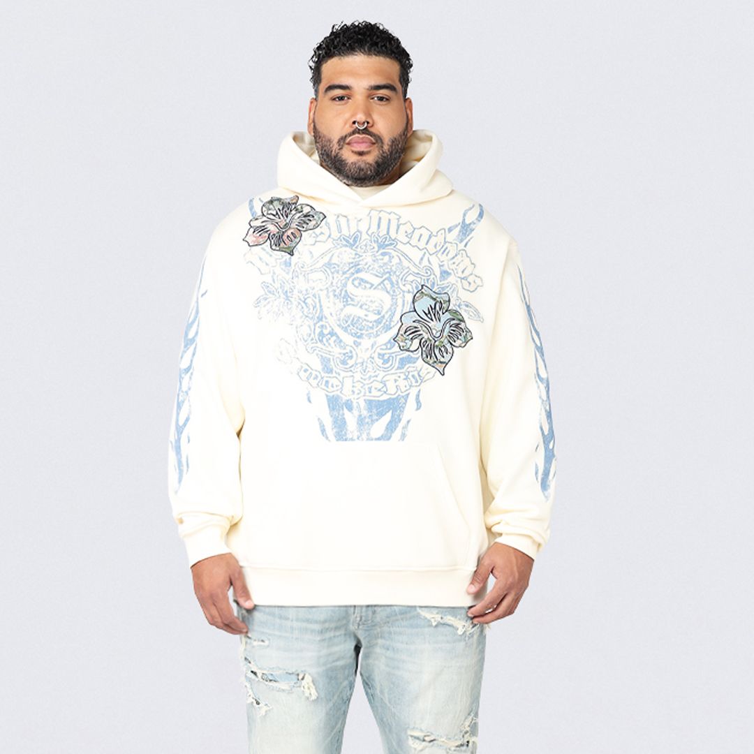 Big and Tall - Fleece Tapestry Hoodie