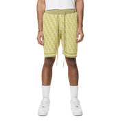 Smoke Rise Jacquard Knit Shorts - Kelp